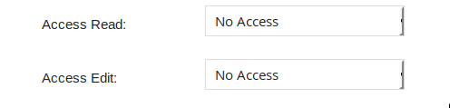 site access fields